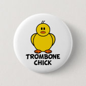 Trombone-Küken Button (Vorderseite)