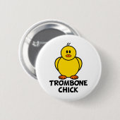 Trombone-Küken Button (Vorne & Hinten)