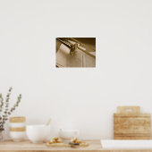 Trombone-Leinwand Poster (Küche)