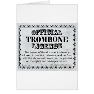 Trombone-Lizenz