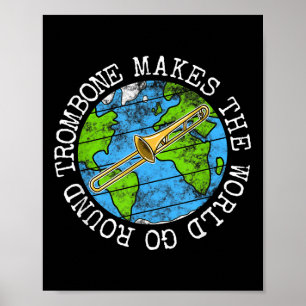 Trombone macht die Welt zum Alltag, Trombonist Poster