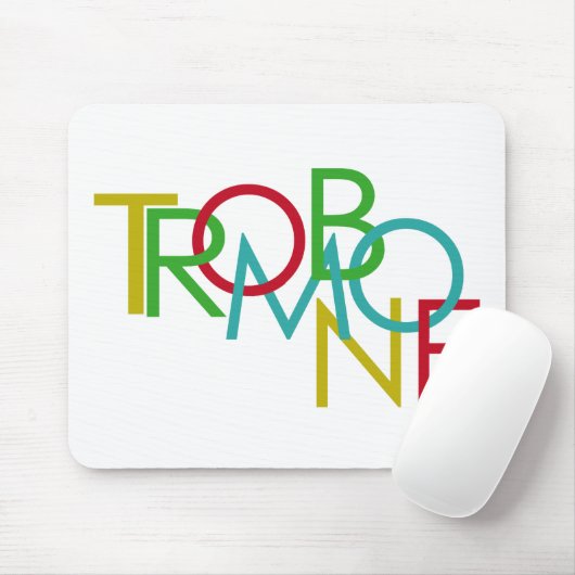 Trombone Mousepad (Mit Mouse)