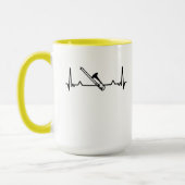 Trombone Music Heartbeat Funny Gifts Tasse (Links)