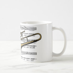 Trombone Musical 14 B Kaffeetasse