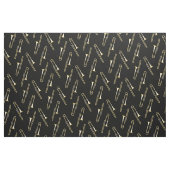 Trombone Musical Musical Room Decke Stoff (Fat Quarter (45,7 x 55,9 cm))