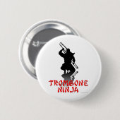 Trombone Ninja Button (Vorne & Hinten)