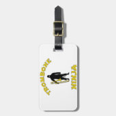 Trombone Ninja Gepäckanhänger (Vorderseite vertikal)