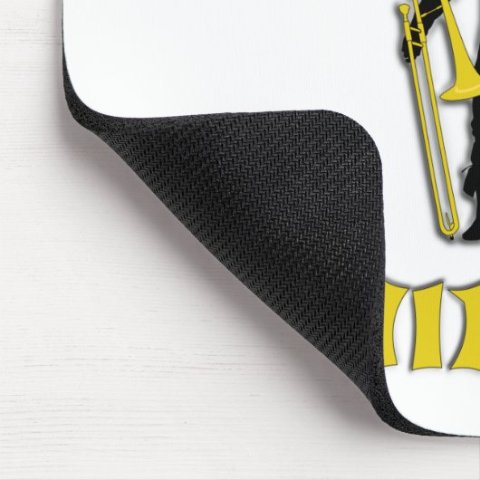 Trombone Ninja Mousepad (Ecke)