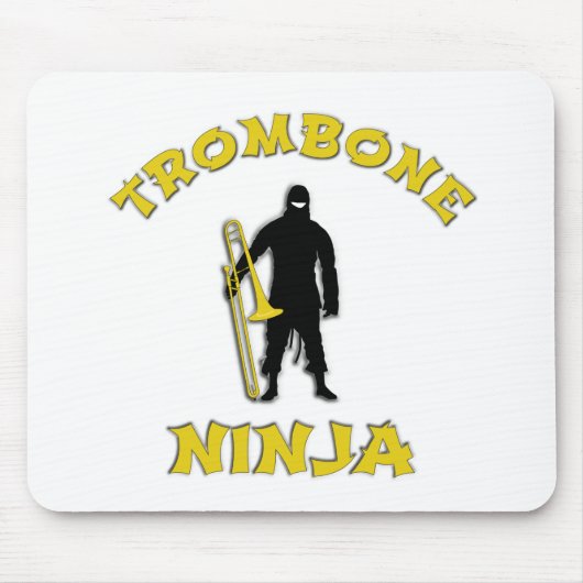 Trombone Ninja Mousepad (Vorne)