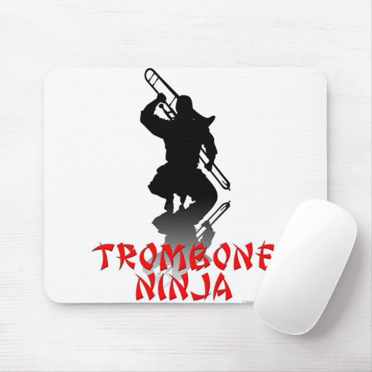 Trombone Ninja Mousepad (Mit Mouse)