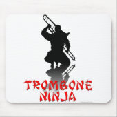 Trombone Ninja Mousepad (Vorne)