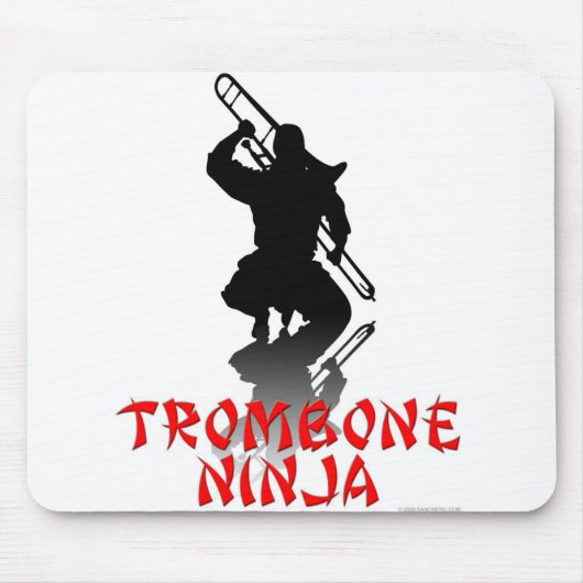 Trombone Ninja Mousepad (Vorne)