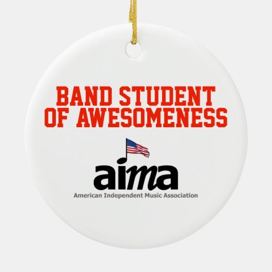 Trombone Ornament Part der Band (Hinten)