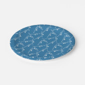 Trombone Pappteller (Schrägansicht)