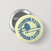 Trombone-Player Button (Vorne & Hinten)