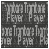 Trombone Player Extraordinator Stoff (Muster)