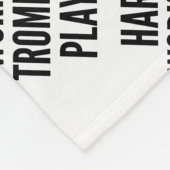 Trombone-Player Fleecedecke (Ecke)