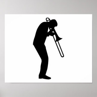Trombone-Player Poster