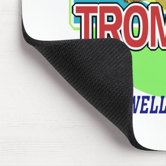 Trombone Plays gut Mousepad (Ecke)