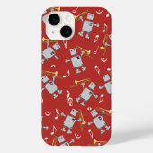 Trombone Robot Case-Mate iPhone Hülle (Rückseite)