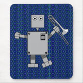 Trombone Robot Mousepad (Vorne)