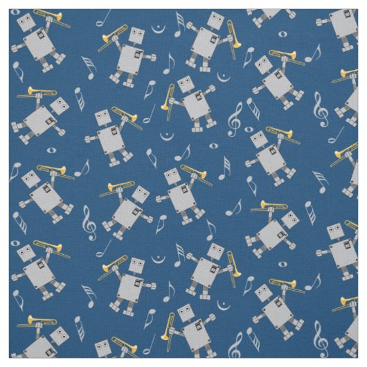 Trombone Robot Stoff (Muster)