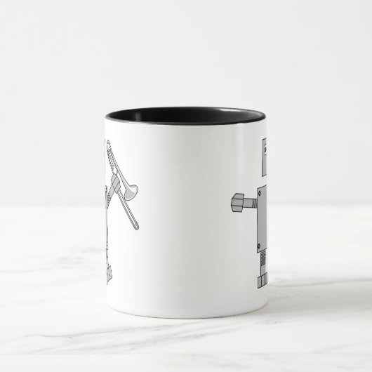 Trombone Robot Tasse (Zentrum)