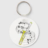 Trombone Schlüsselanhänger (Vorderseite)