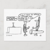 Trombone-Schmuggel Postkarte (Vorderseite)