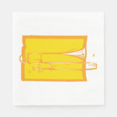 Trombone Serviette (Vorderseite)