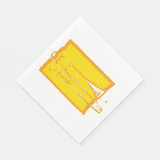 Trombone Serviette (Ecke)