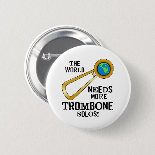 Trombone Solos Button (Vorne & Hinten)