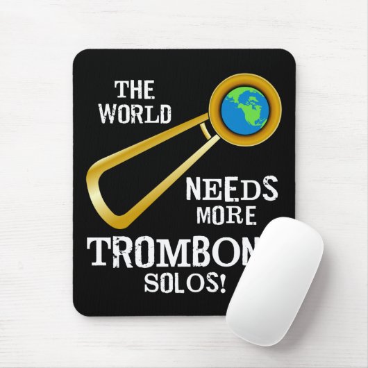 Trombone Solos Mousepad (Mit Mouse)