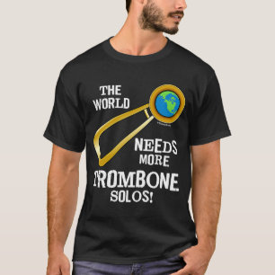 Trombone Solos Musikinstrument T-Shirt