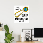 Trombone Solos Poster (Heimbüro)