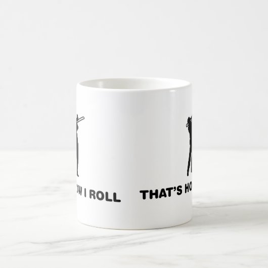 Trombone-Spieler Kaffeetasse (Mittel)