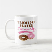 Trombone-Spieler-lustiges Geschenk Kaffeetasse (Links)
