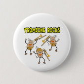 Trombone-Steine Button (Vorderseite)