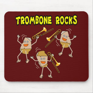 Trombone-Steine Mousepad