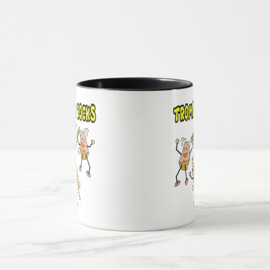 Trombone-Steine Tasse (Zentrum)