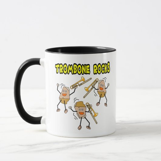 Trombone-Steine Tasse (Links)