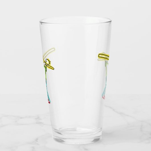 Trombone Stickman Glas (Links)