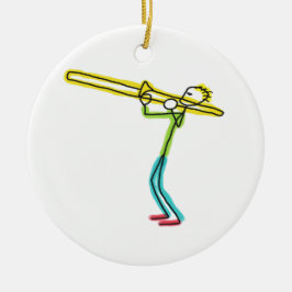Trombone Stockmann Keramik Ornament