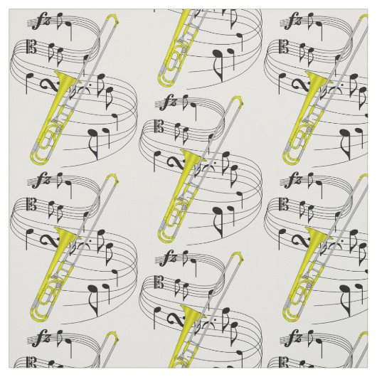 Trombone Stoff (Muster)