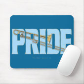 Trombone-Stolz Mousepad (Mit Mouse)