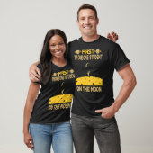 Trombone-Student am Mond T-Shirt (Unisex)