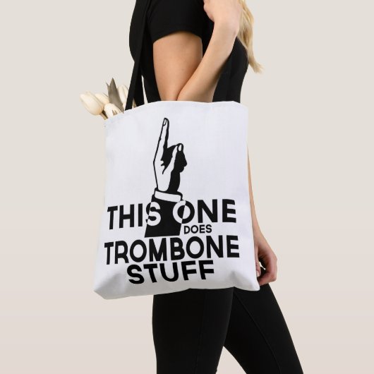 Trombone Stuff - Funny Trombone Music Tasche (Von Nahem)