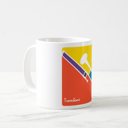 Trombone-Tasse Kaffeetasse (Vorderseite Links)