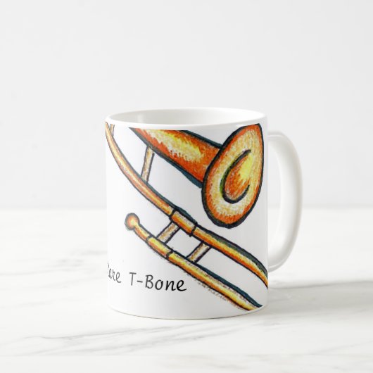 Trombone-Tasse Kaffeetasse (VorderseiteRechts)