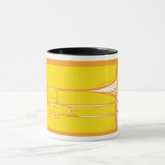 Trombone-Tasse Tasse (Zentrum)